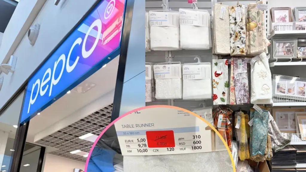 Pepco Asztali Futó : Hogyan Nyerte El egy 6 Zł-os Darab az Őszi Dekoráció Főszerepét