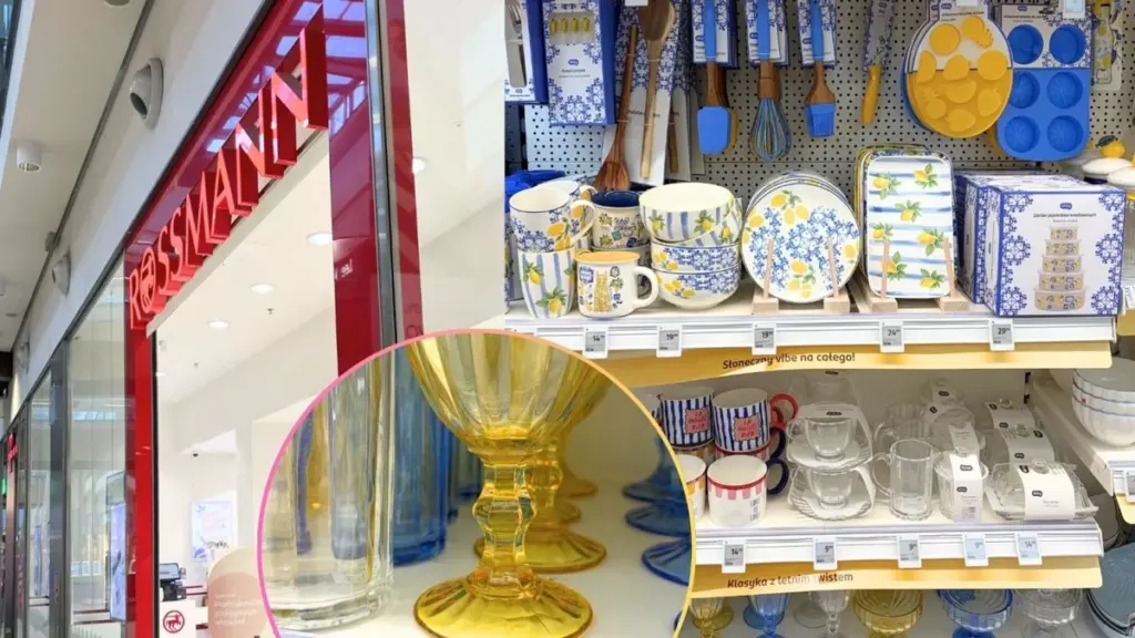 Rossmann Eloy Sorrento poharak: Hogyan kerül a Michelin-csillagos olasz trattoria hangulata 4,99 złoty-ért az asztalodra